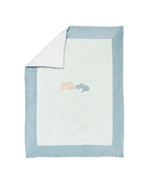 Grande couverture velours Romeo, Jules Sally