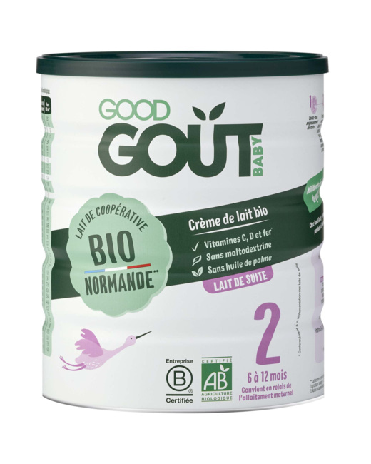 Lait 2ème âge en poudre Bio