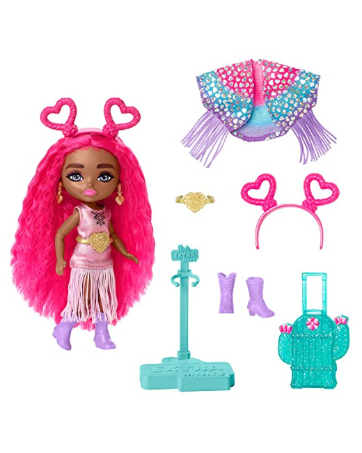 Barbie - Poupée Extra Cool Mini - Tenue pour le désert