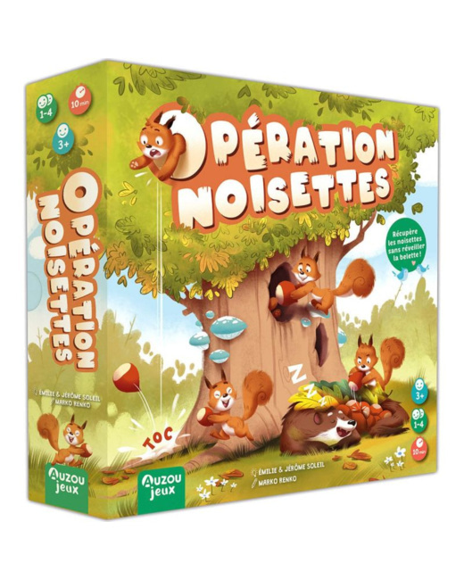 Jeu de société Opération noisettes