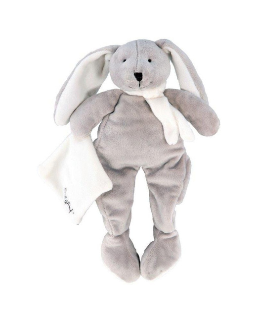 Doudou Lapin Pantin avec mouchoir