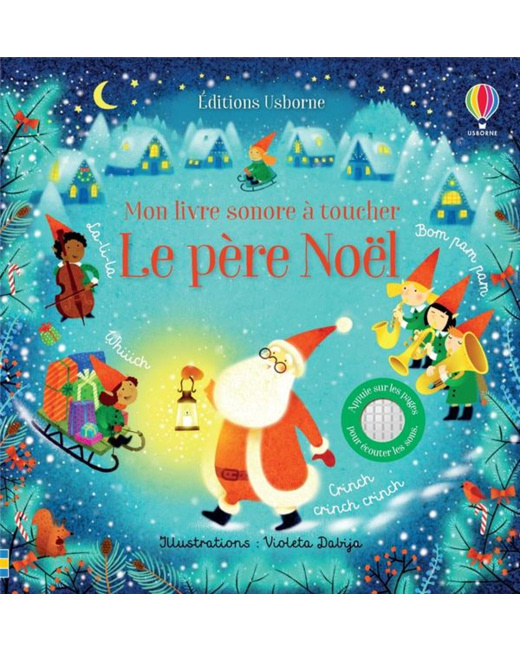 Mon Livre Sonore À Toucher - Le Père Noël