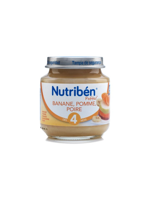 Potito banane pomme poire 130g