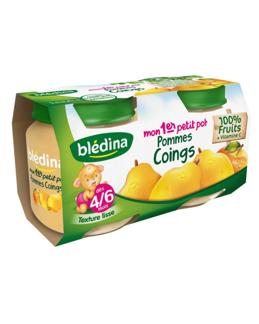 Mon 1er Petit Pot Pommes Coings 2x130g