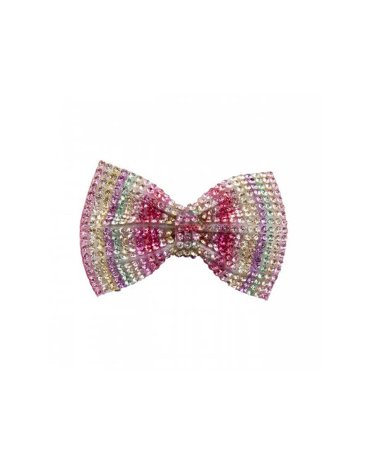 Barrette à cheveux gem bow