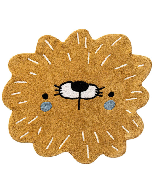 Tapis lavable enfant Lion Leo