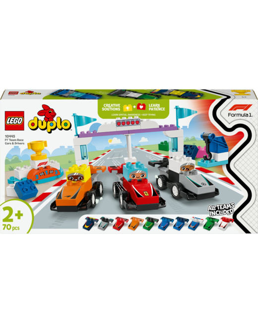 Voitures de course et pilotes Duplo