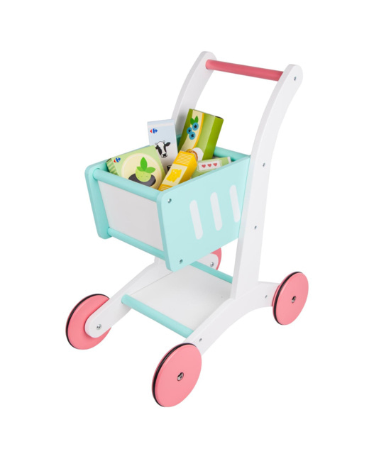 Jouet bois Chariot de course en bois