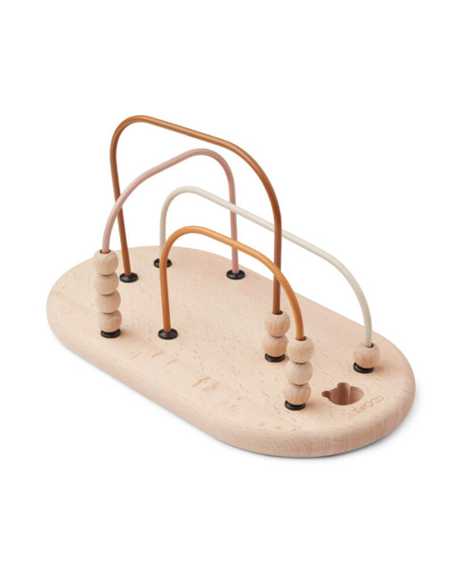 Labyrinthe de perles Ronald - Rose multi mix