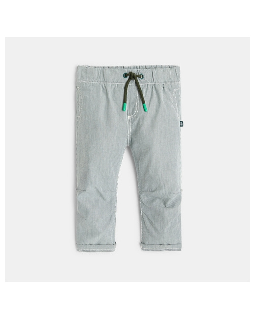 Pantalon modulable rayé