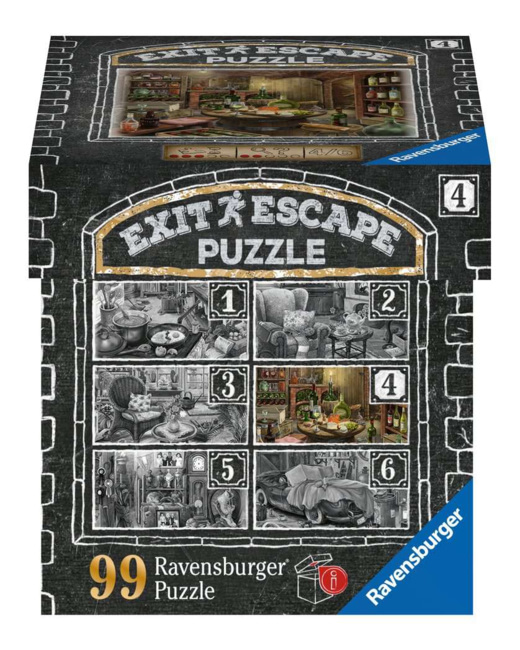 Escape Puzzle - La cave à vin du manoir - de 6 ans