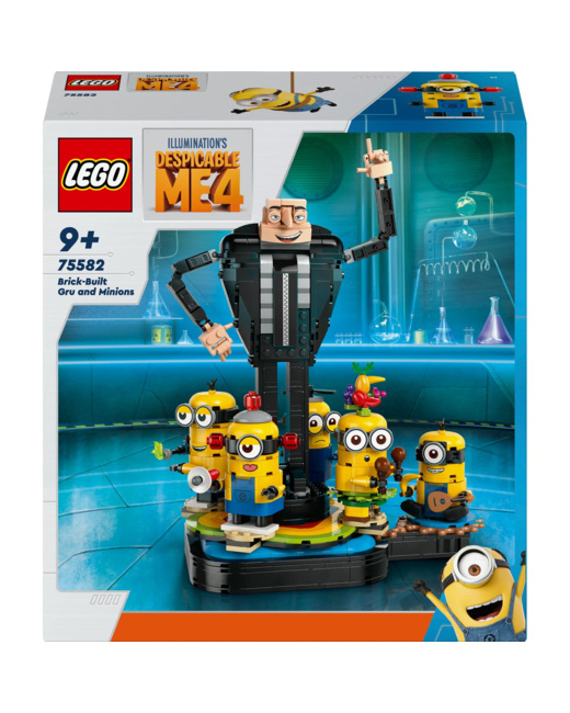 Gru et les Minions en briques