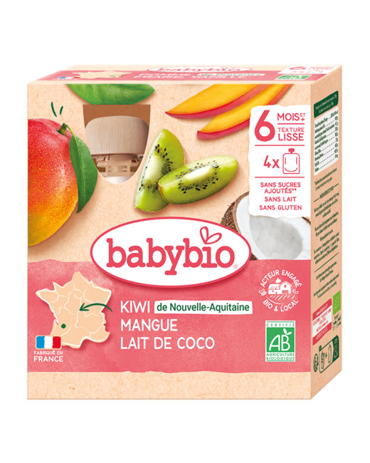 Kiwi de Nouvelle-Aquitaine Mangue Lait de Coco