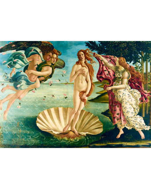 Puzzle Botticelli - The birth of Venus, 1485