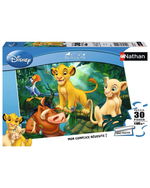 Puzzle Simba & Co. / Disney Le Roi Lion - de 4 ans
