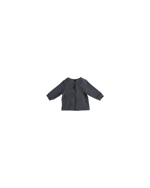 Cardigan en molleton