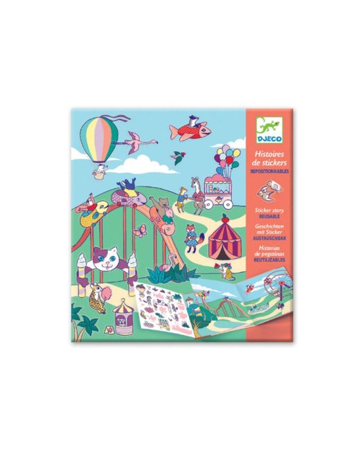 Histoires de stickers repositionnables