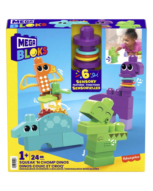 Dinosaures Couic et Croq' Mega Bloks