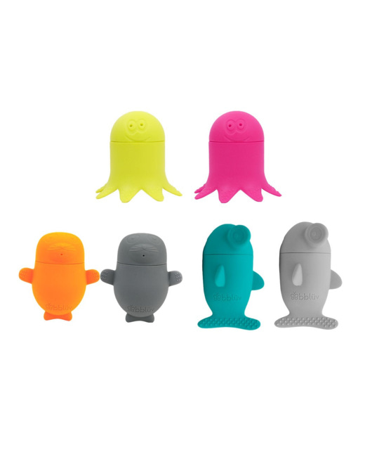 Jouet de bain en silicone interchangeable - Büddie