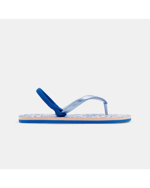 Tongs fleuries fille