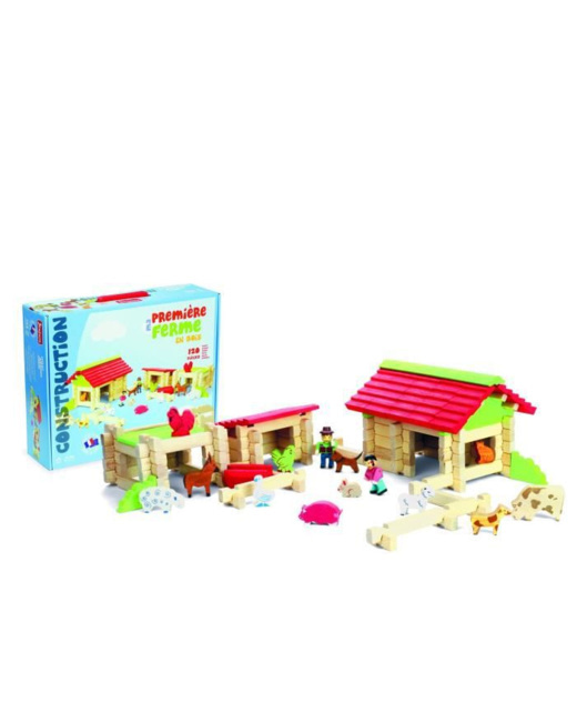 Ma premiere ferme en bois - 120 Pieces