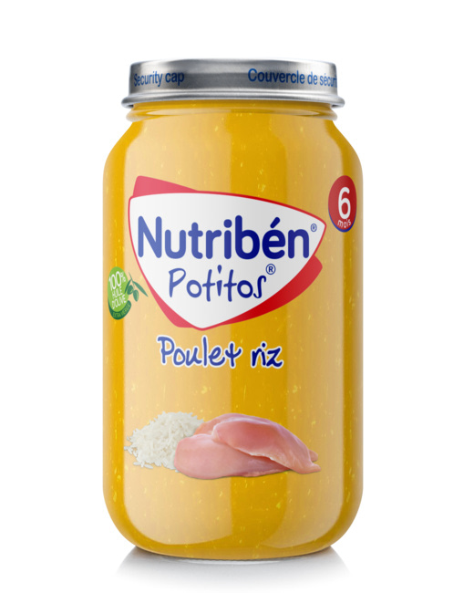Potito poulet riz 235g