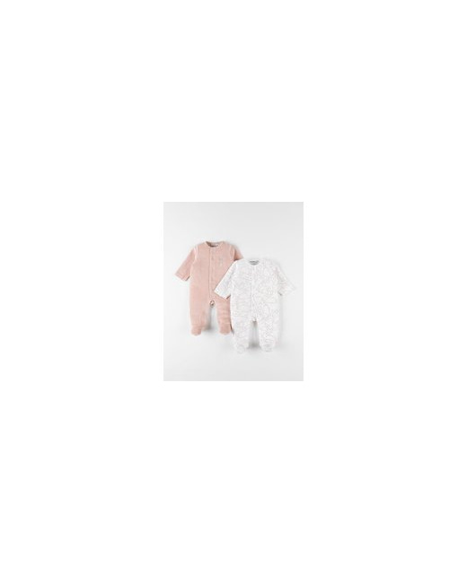 Set de 2 pyjamas dors-bien en velours