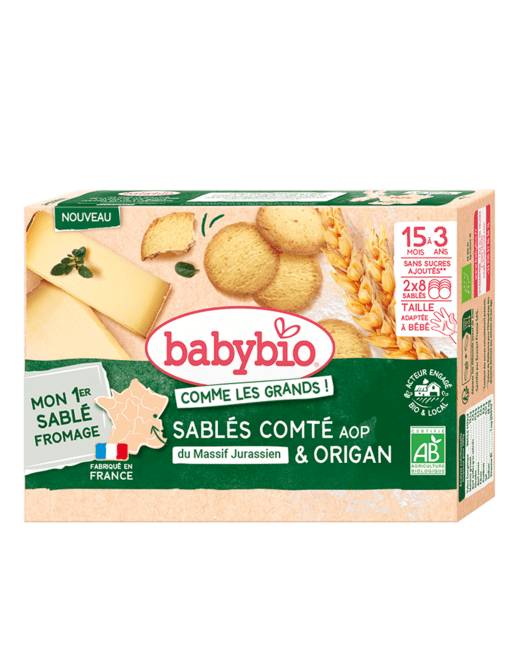 Sablés Comté du Massif Jurassien Origan