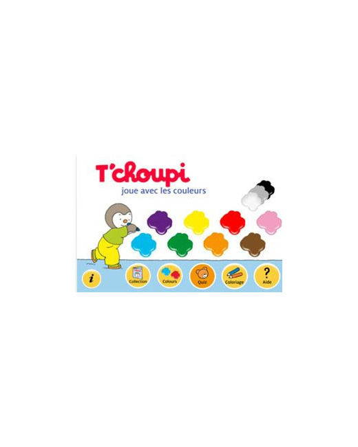 T'choupi joue avec les couleurs