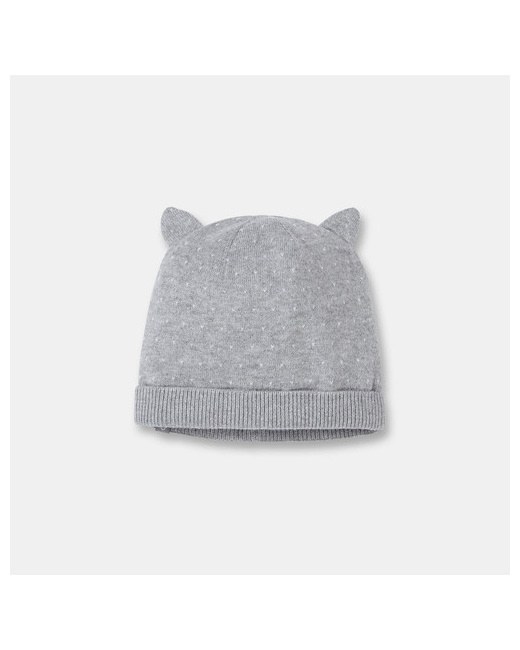 Bonnet tricot à pois
