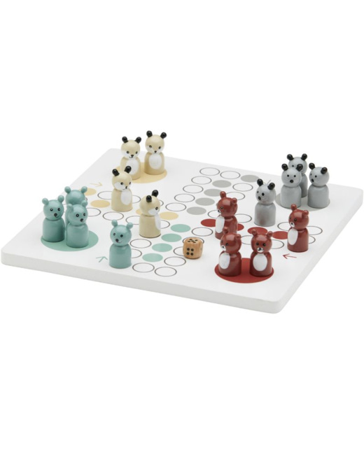 Jeu de Petits chevaux en bois Edvin