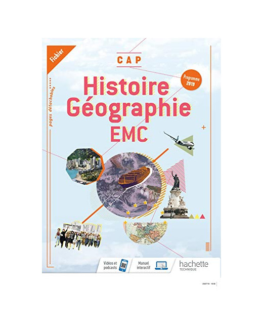 Histoire-Géographie-EMC CAP - Consommable élève- Éd. 2019