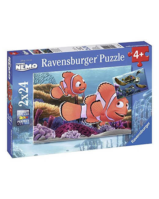 Puzzle - Le monde de Nemo - Aventures de Némo - 2x24 pièces