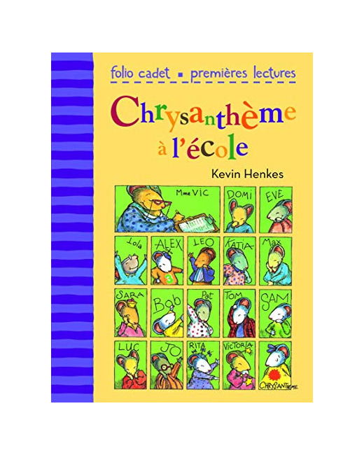 Livre Chrysanthème À L’École - Folio Cadet Premières Lectures - Je Lis Tout Seul - A Partir De 6 Ans
