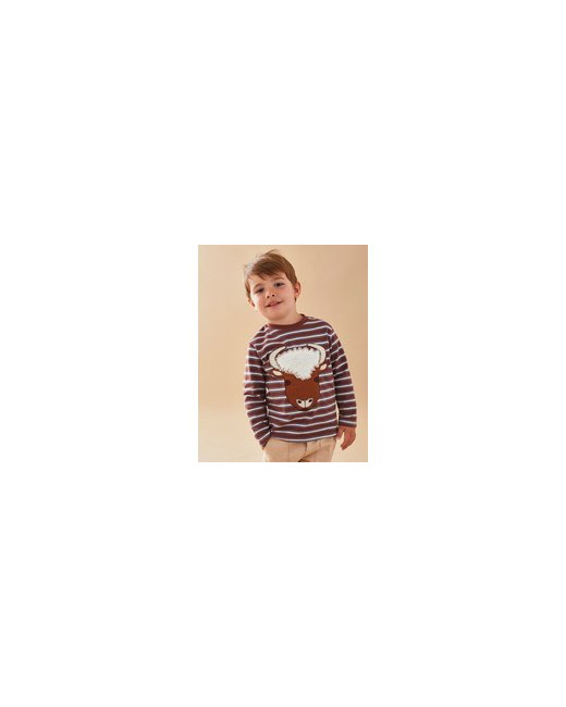 T-shirt longues manches buffle