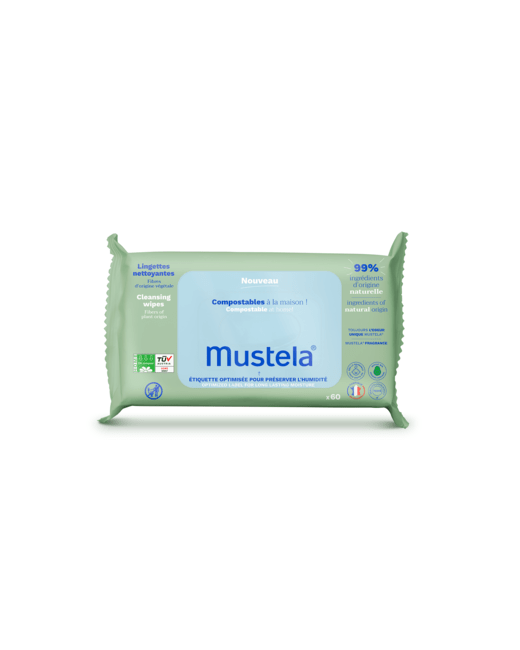 Lingettes nettoyantes compostables