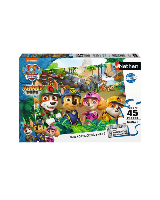 Puzzle Au coeur de la jungle / Pat'Patrouille - de 5 ans