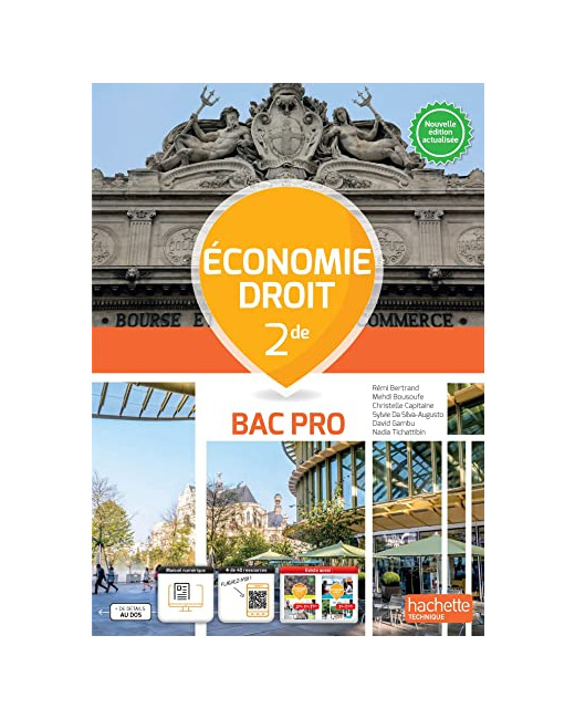 Économie - Droit 2de Bac Pro - Livre élève Ed. 2023