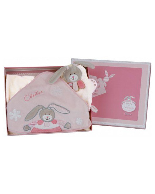 CAPE DE BAIN + GANT CELESTINE