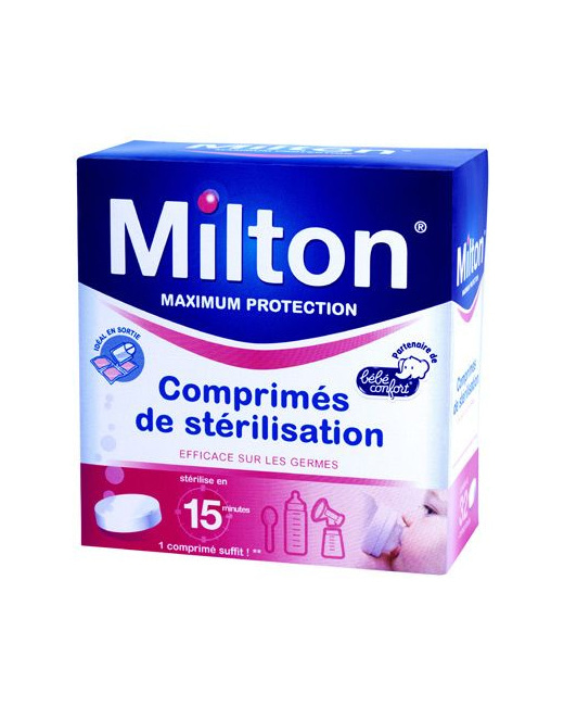 32 COMPRIMES DE STERILISATION