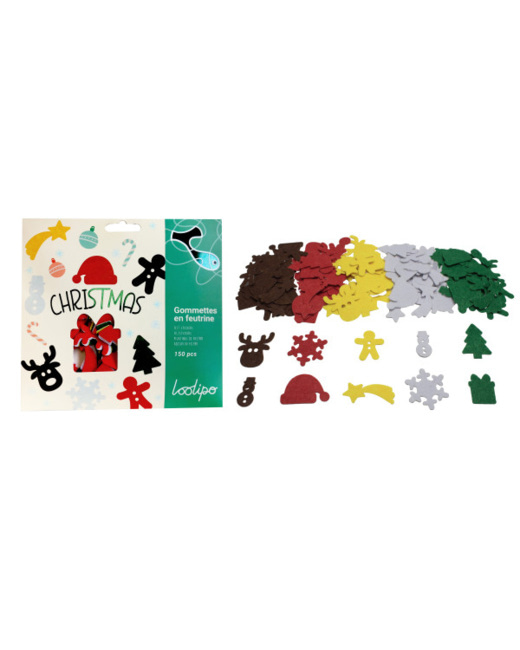 Gommettes En Feutrine - Noël