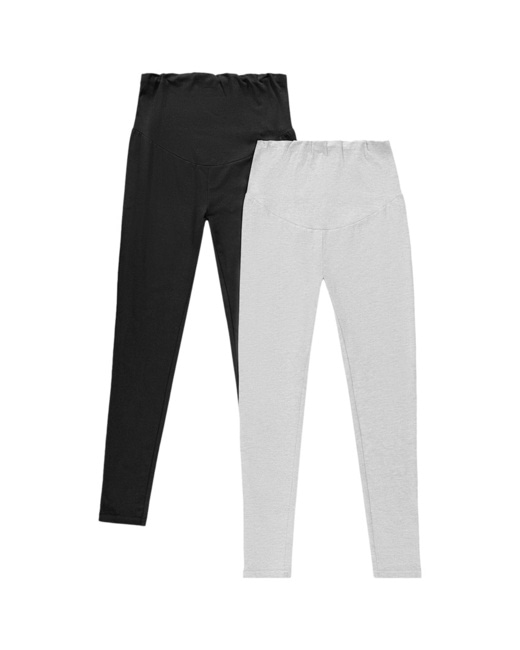 Lot de 2 leggings à bandeau haut
