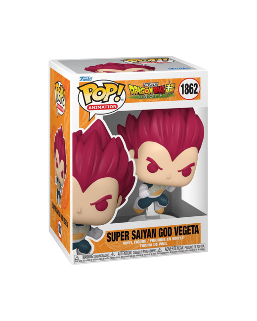 Figurine Super Saiyan God Vegeta Pop Dragon Ball