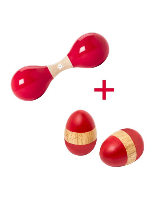 Lot Oeufs maracas et maraca double