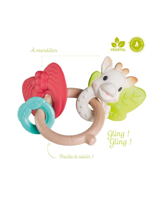 Hochet Natur'chew So'pure Sophie la girafe