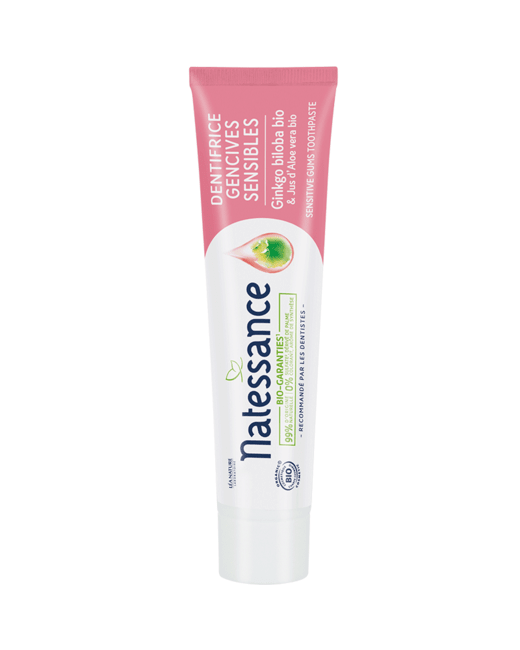 Dentifrice gencives sensibles sans étui
