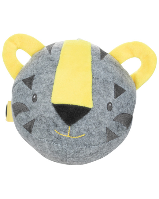 Peluche boule d'activités tête de tigre
