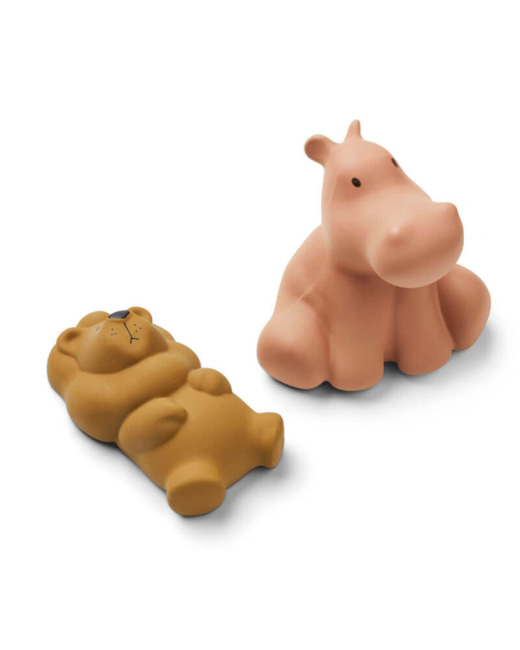 Lot de 2 jouets pour le bain Vikky Safari/tuscany rose mix