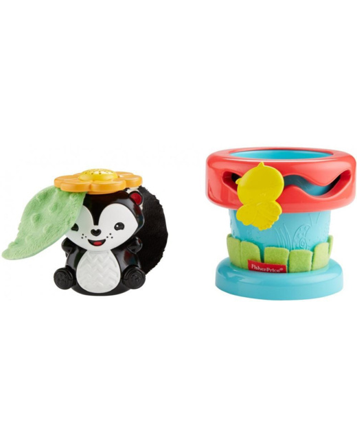 Peek 'n play flower pot