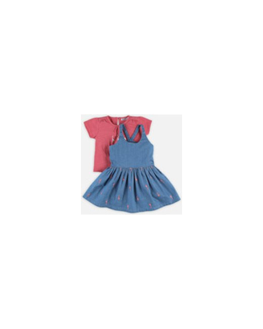 Set robe + t-shirt + bloomer